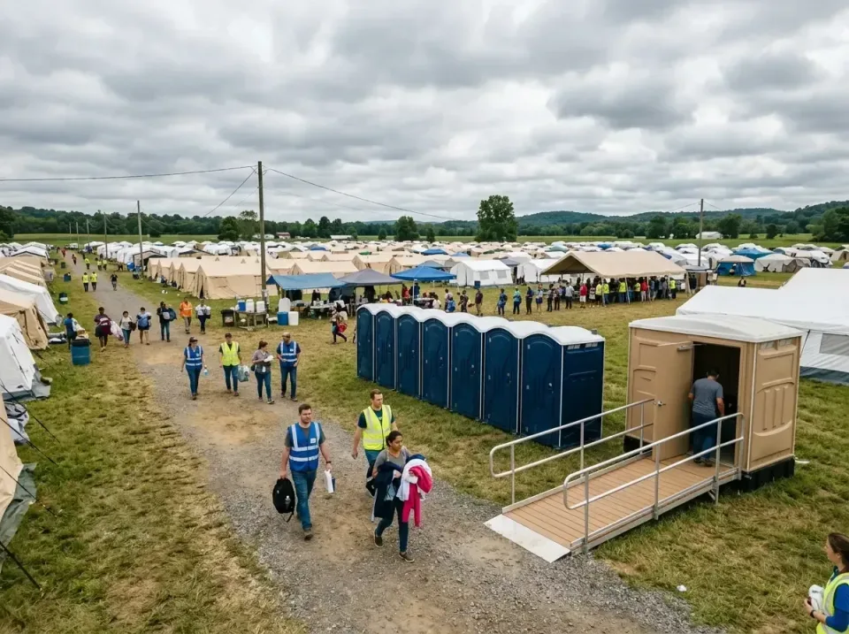 disaster-relief-camp-restrooms-010 — frequently asked questions, Dumpster & Portable Bathrooms Rental in Bondurant, IA
